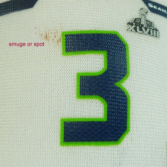 Seattle Seahawks Wilson # 3 NFL Super Bowl XLVIII Champions Plush Stuffed Toy - Picture 4 of 6